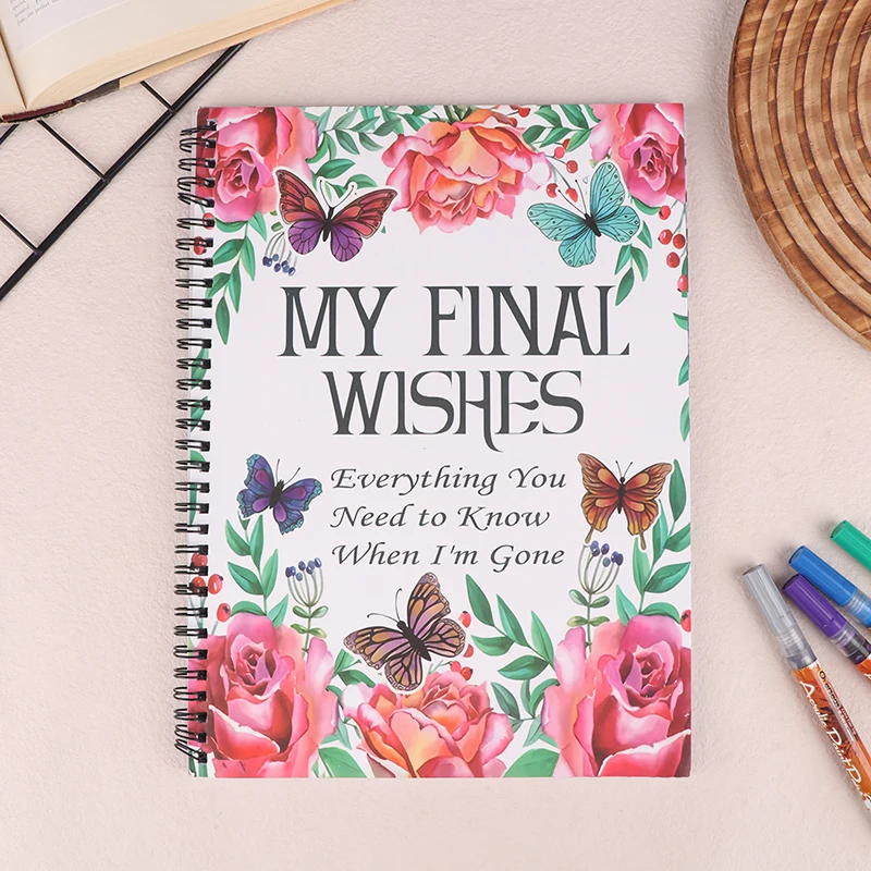 My Final Wishes Planner: Everything You Need To Know When I'm Gone A Detailed Information About My Accounts, Belongings & Wishes