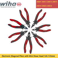 WIHA 26801/26812/26813/26815/26818/26825/26833 Electronic Diagonal Pliers with Mini Shear Head Electronic Industry Scissors