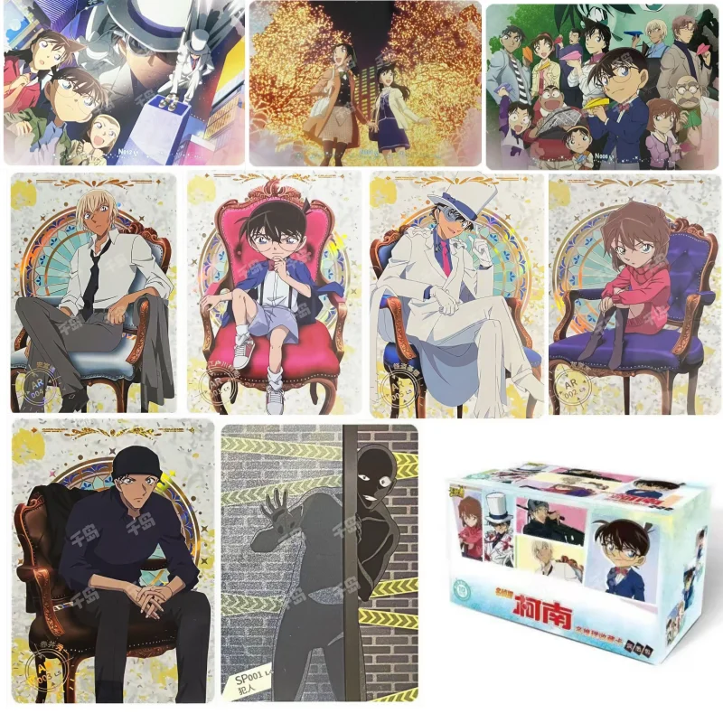 KA YOU Detective Conan Card Insight Package 1 Episode Mouri Ran Multicolor AR SR SSR UR  Card Reasoning Rare Collectible Cards
