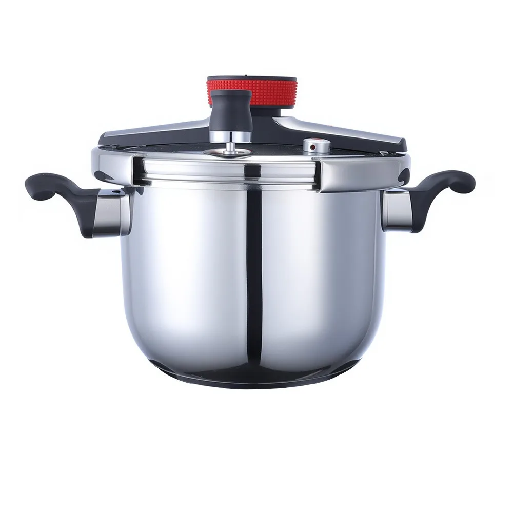 Multifunctional Cooking Safety and Energy Saving Stainless Steel 22cm6L Rotary Pressure Cooker Is Suitable for Various Stoves