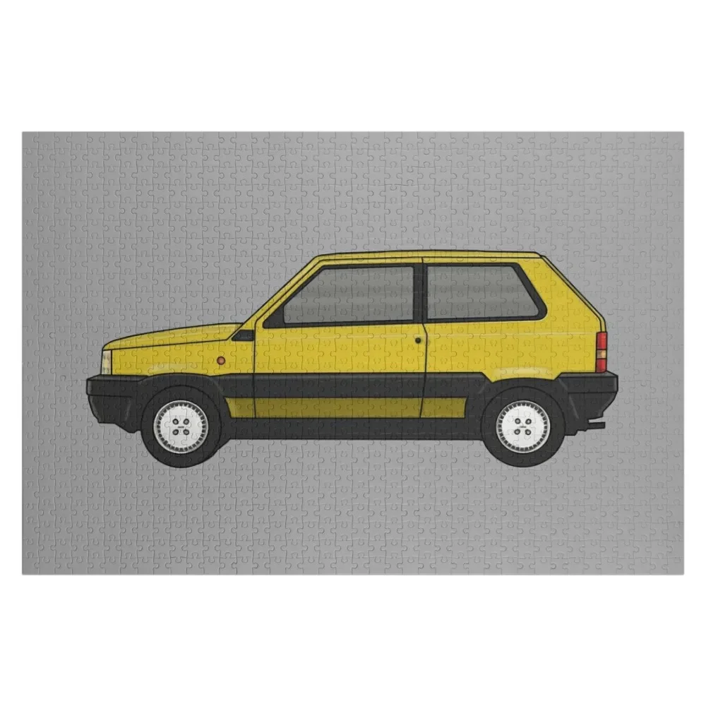 

Fiat panda yellow Jigsaw Puzzle Picture Name Wooden Toy Wooden Jigsaws For Adults Custom Jigsaw Puzzle