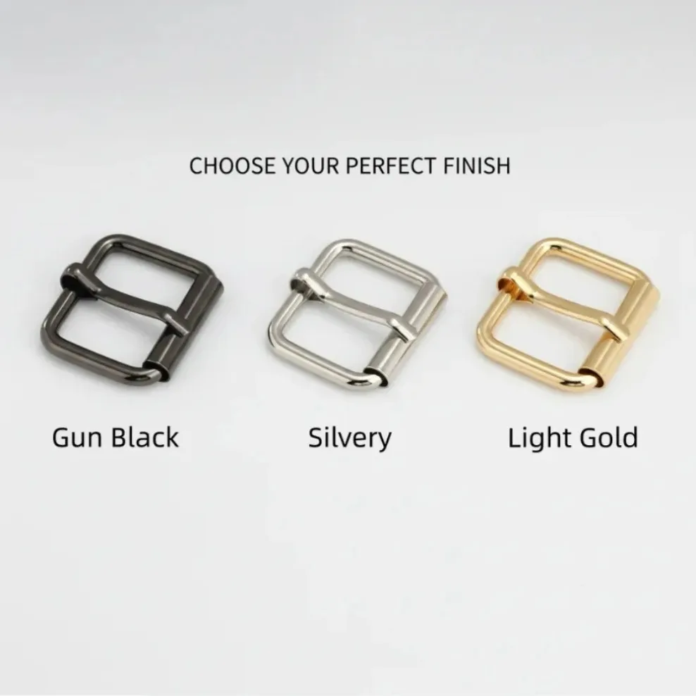 10/20Pcs 13-38mm Zinc Alloy Pin Buckles Bag Strap Adjust Belt Dog Collar Clasp Chain Rectangle Ring Shoes Leather Accessories