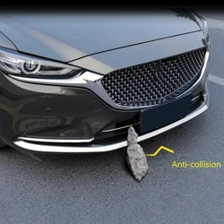 For Mazda 6 Atenza 2020-2023 Front Bottom Bumper Plate Front Lower Bumper Grille Grill Mesh Stripes Exterior Accessories