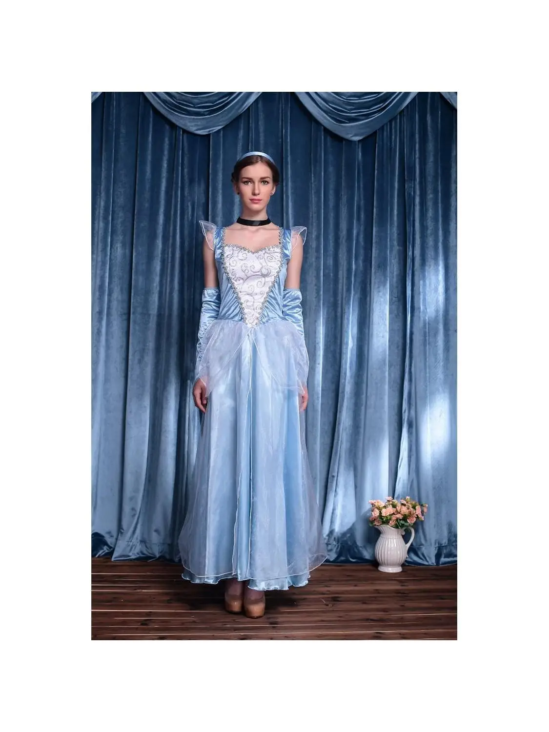 Neue Halloween Long Dr. Cartoon Cosplay Kleidung Elsa Fairy T Princ Dr. Ele Damen Traditionelles Kostüm