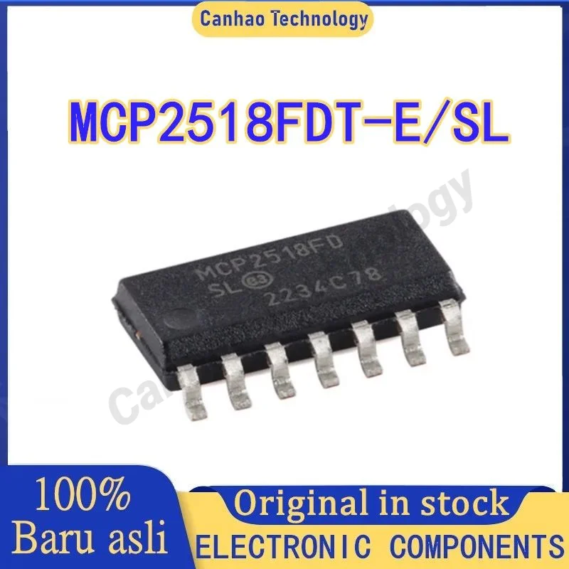 

5 шт./партия, фотообои MCP2518FD MCP2518 2518 SOP-14 100%, новые оригинальные Фотообои