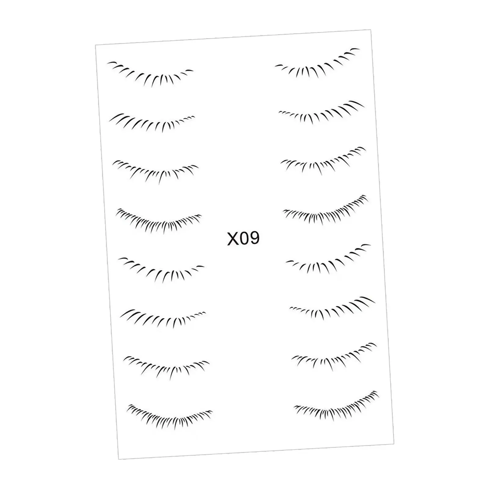 Simulación de pestañas postizas 3D, pegatinas para pestañas postizas, parche portátil debajo de las pestañas, pegatina para niñas y mujeres, regalos de cumpleaños