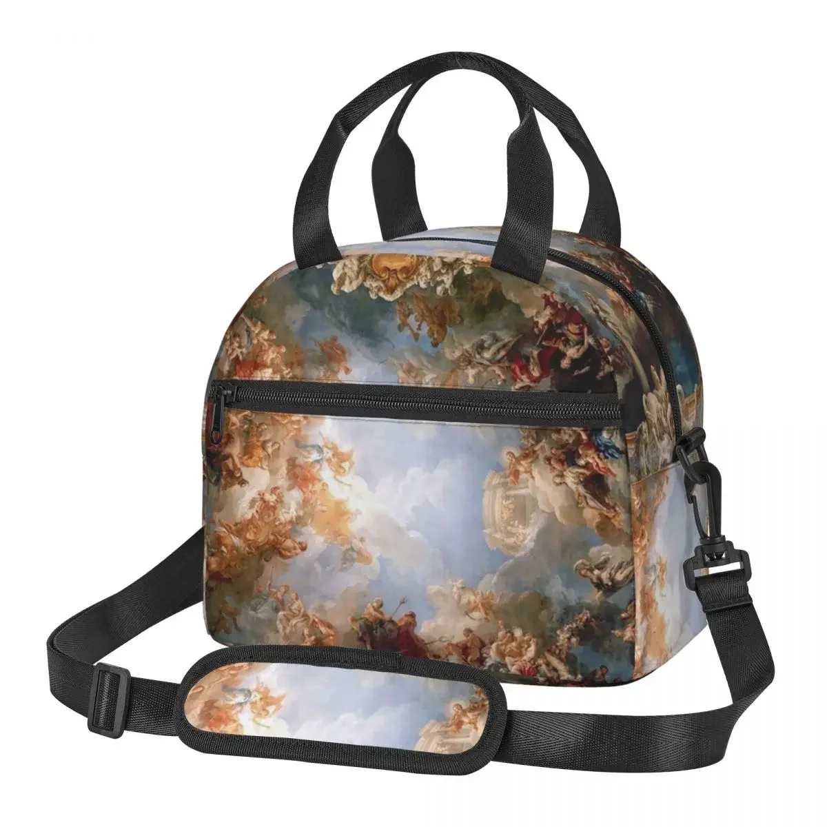 

Сумки для обеда раннего эпохи Возрождения, изолированная коробка для бенто, водонепроницаемая сумка для обеда, сумки для пикника, сумка-холодильник для женщин, студенток