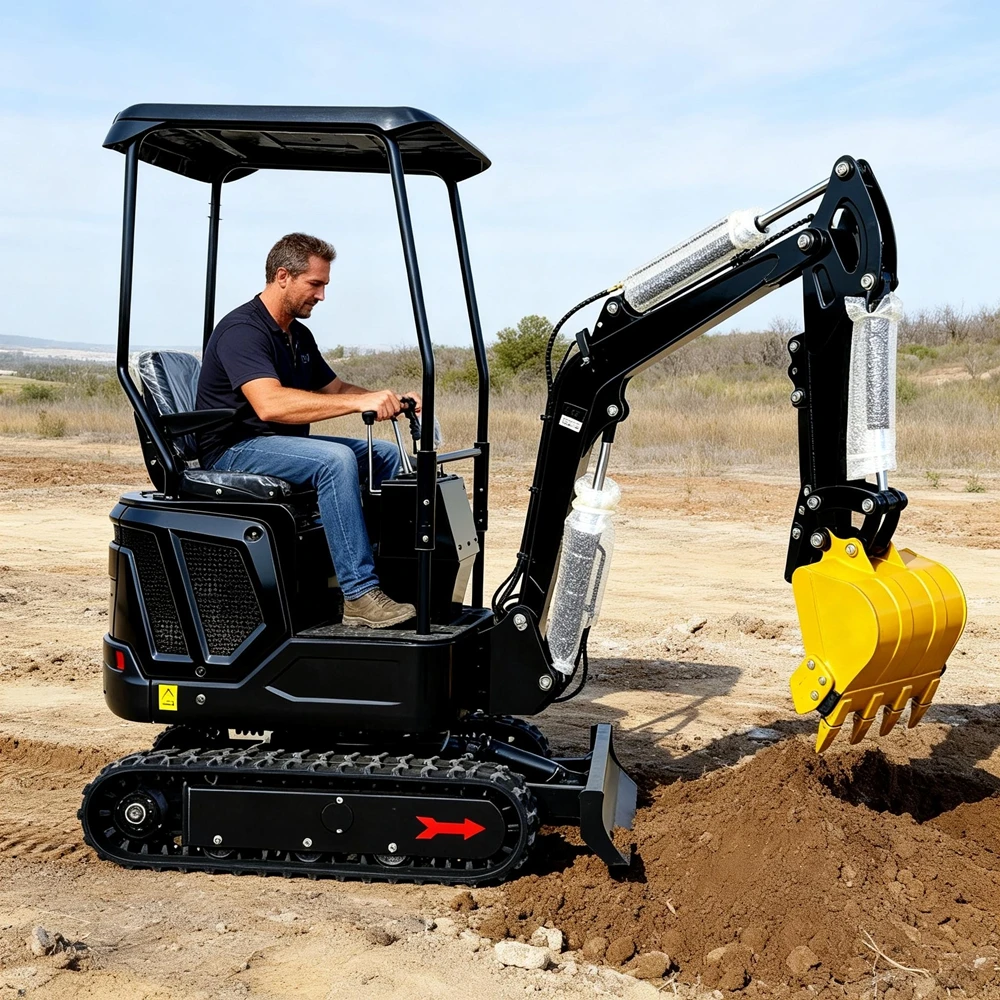 

Мини-экскаватор 1.0 тонны, для сельского хозяйства и строительства, 2.0 тонны, 3.0 тонны, экскаватор с сертификатами CE EPA Euro 5, прямые продажи от производителя, инструменты.