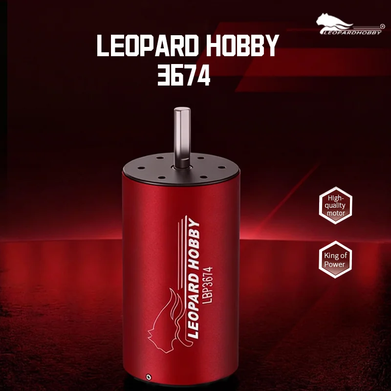 LEOPARD HOBBY Rc Parts Brushless Motor LBP3674 High Power Brushless System for Remote Control Car 1/8 1/10 Short Course MT