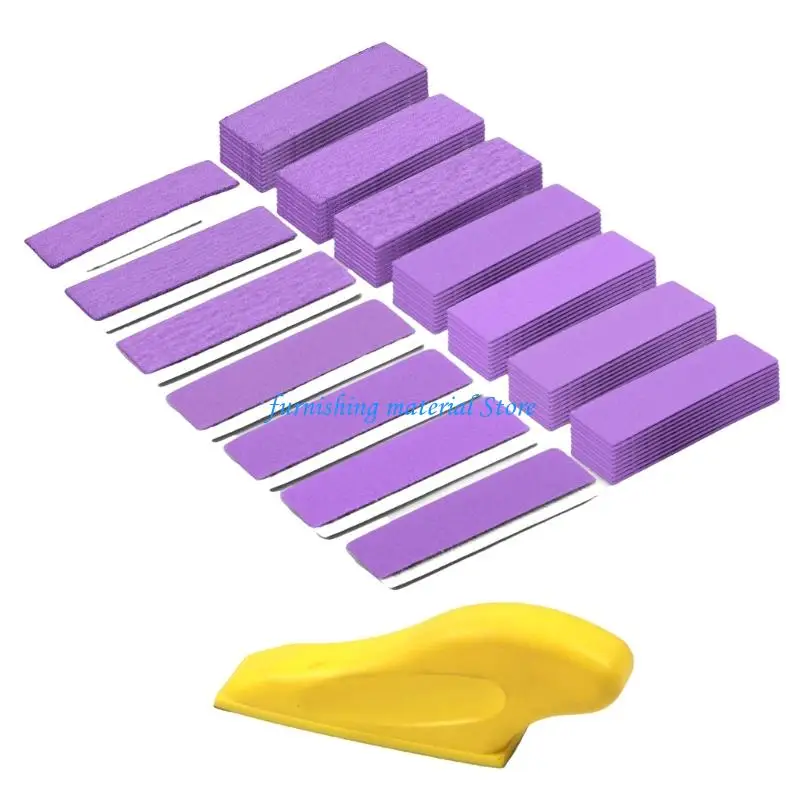 

Y5GD 71Piece Heavy Duty Aluminum Oxide Sanding Sheets Sanding Block Sander Paper
