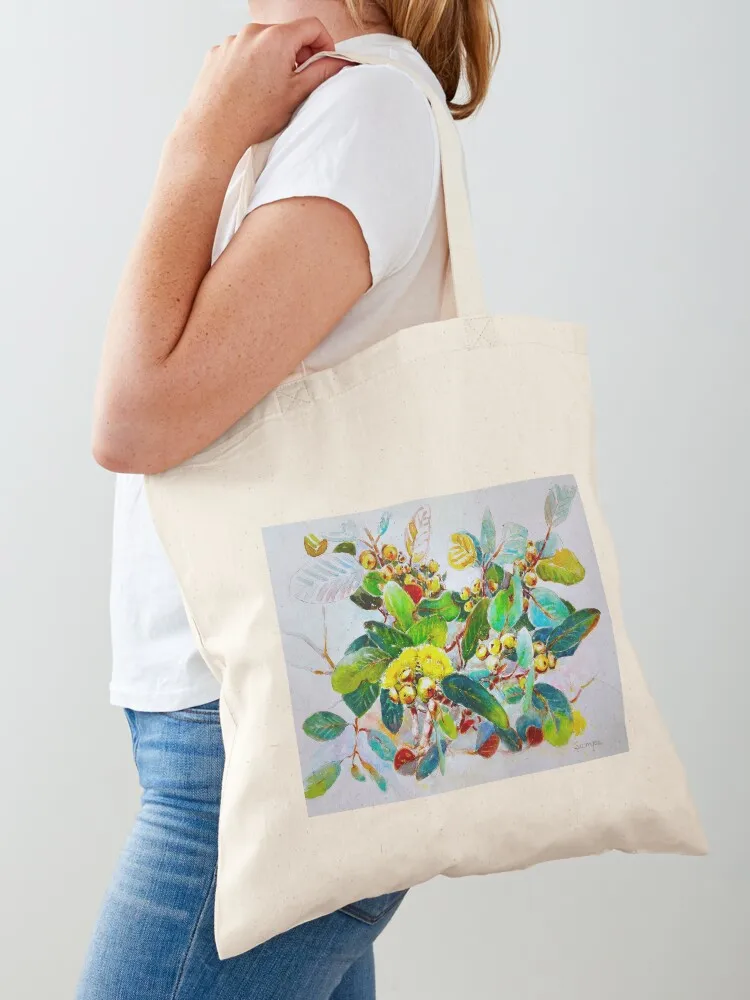 

Yellow Gum Flowers Tote Bag tote bag woman bag luxury women Cloth sac pour femme