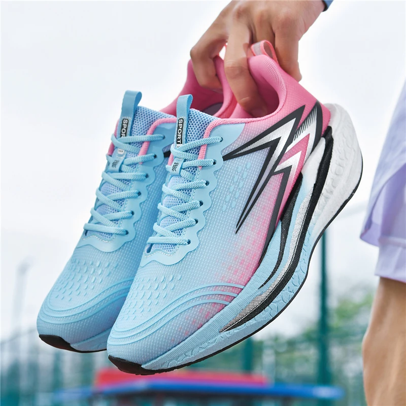 Sports Shoes for Men, Walking Shoes, Ultra-Light Breathable Cushioning Running Shoes, Non-Slip and Wear-Resistant Sports Training Shoes, Versatile Student Running Shoes, Korean Trendy Hiking Shoes, Men's and Women's Models 33-45