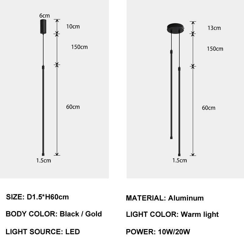 Imagem -06 - Linha Nórdica Faixa Luzes Pingente Lâmpada de Cabeceira do Quarto Sala de Fundo Decoração da Parede Pendurado Iluminação Led Hanglamp