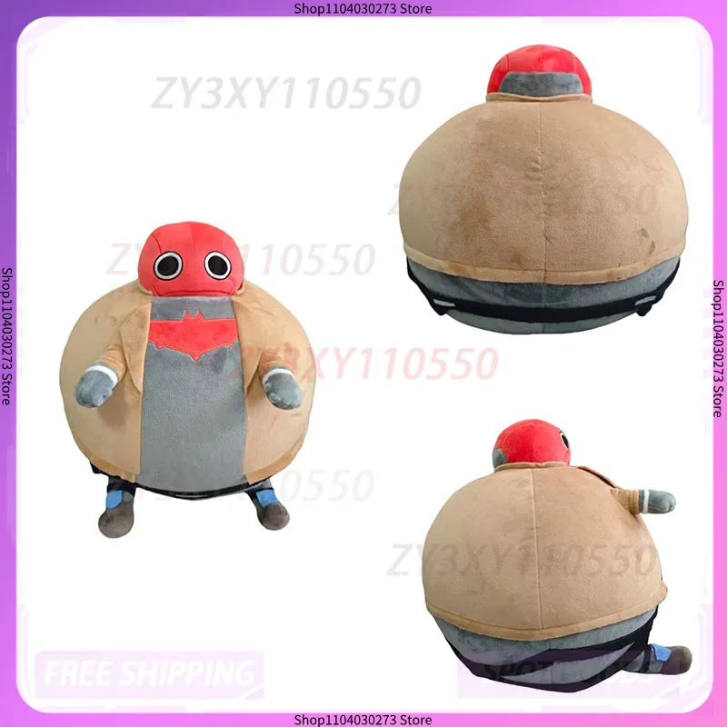 

New Model Fat Jason Todd Anime Plush Doll Cute Toy Stuffed Animal For Halloween Christmas Gift Collectible Movie Tv Peripherals
