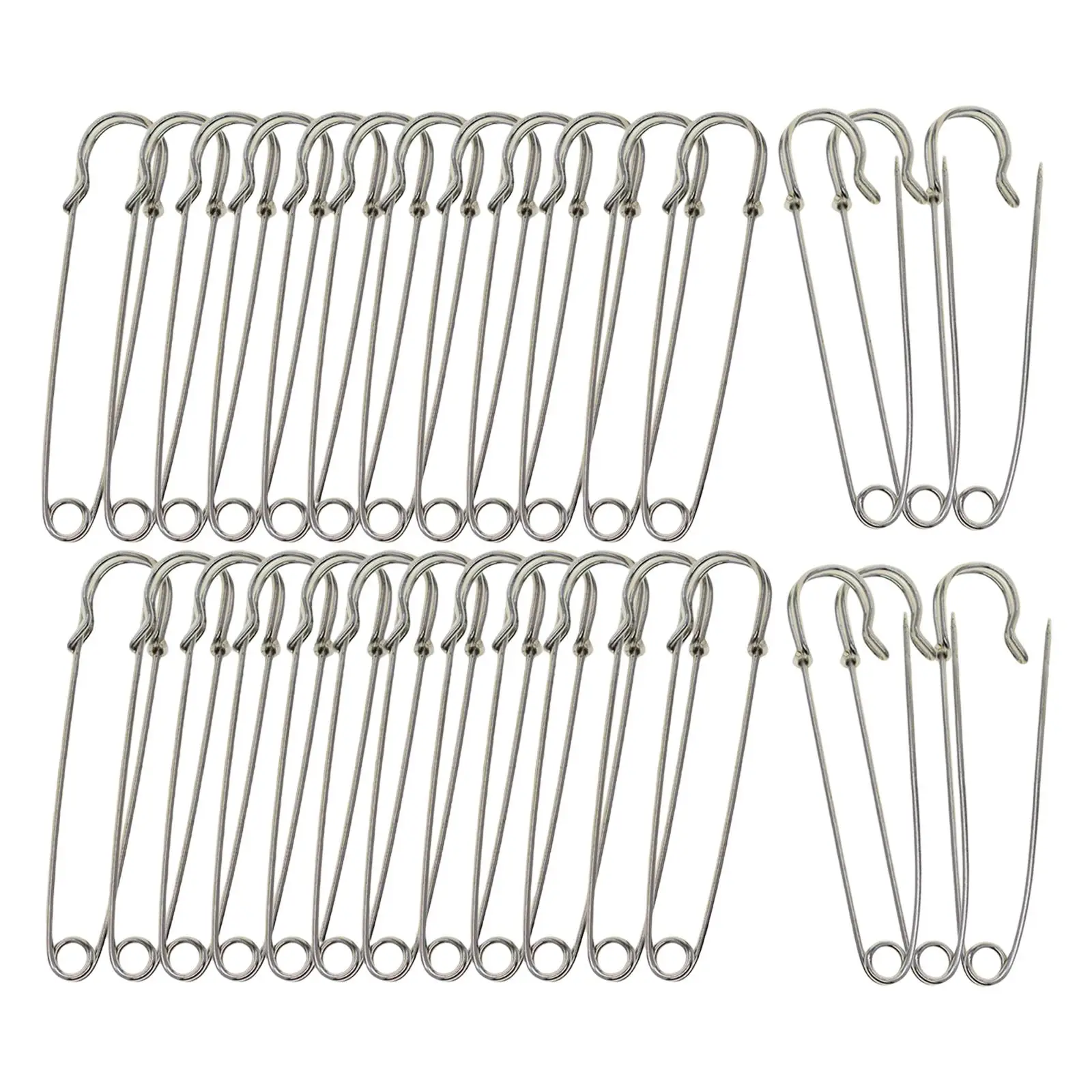 30Pcs Large s, s Heavy Duty Blanket Pins Extra Sturdy Bulk Pins for Blankets,