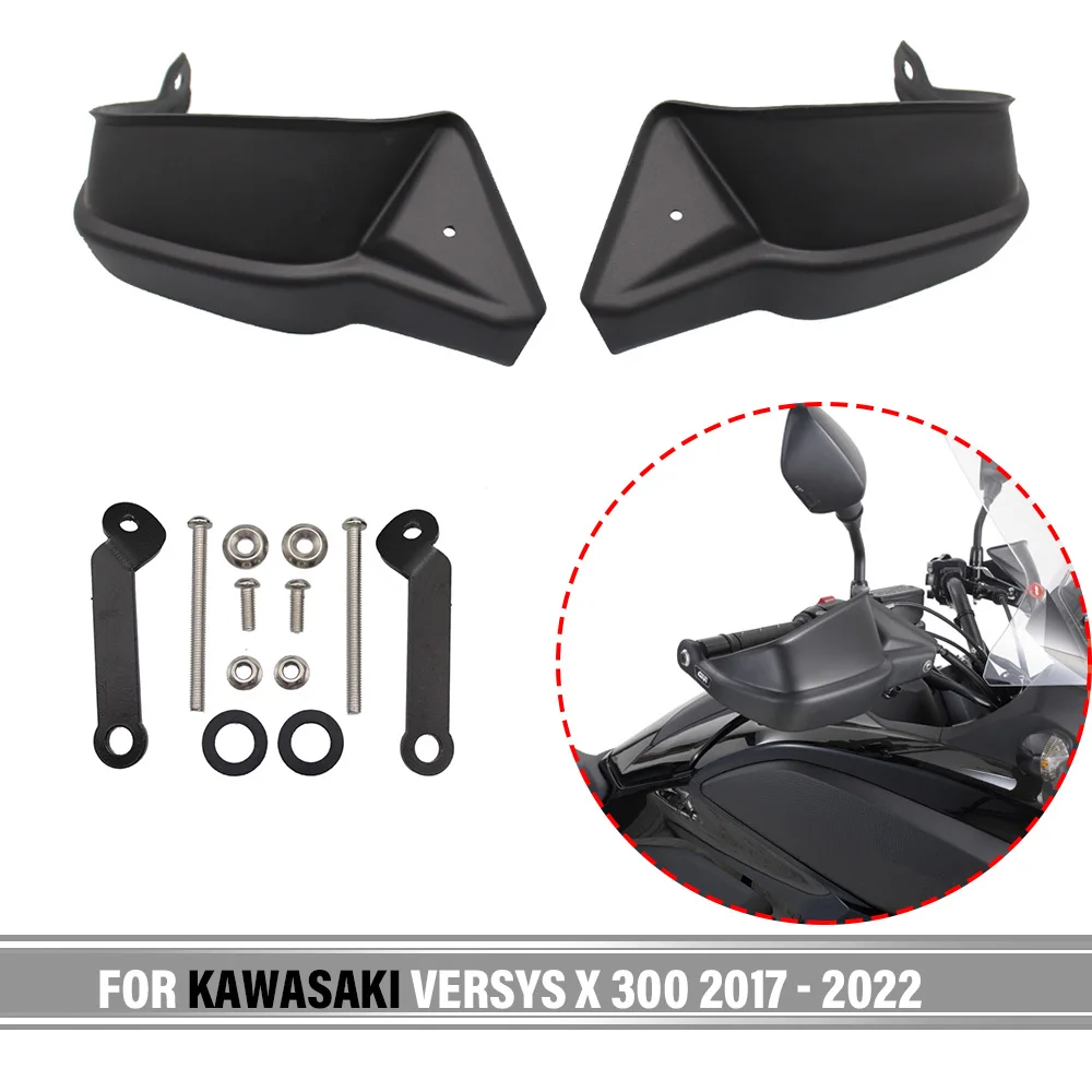 

For Kawasaki Versys X300 X 300 2017 2018 2019 2020 2021 22 Motorcycle Windproof Handguards Protector Handlebar Handguard Shield