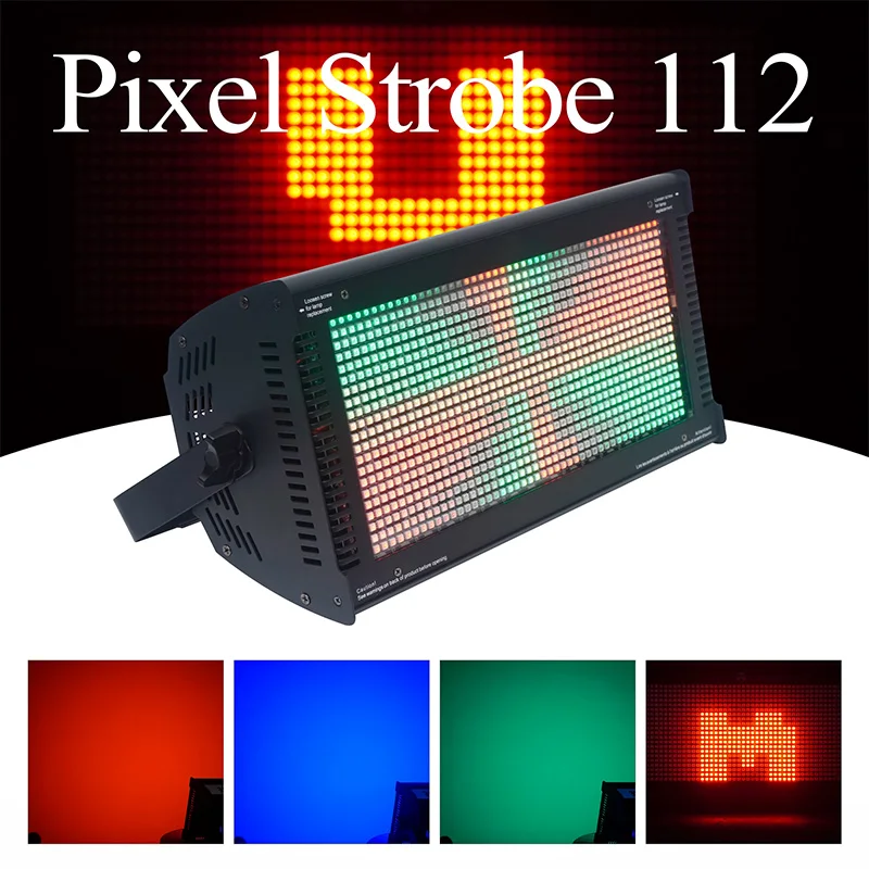 

Fullcolor Stage RGBW LED Strobe Light DMX512 with Wash&Chasing Effect For DJ Concert Event Show Lighting Flash Stroboscope Lamp