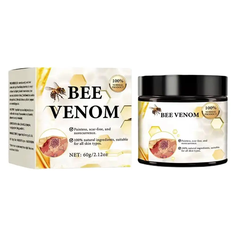 Professional Bee Repair Cream, Creme de Tratamento de Abelha, Todas as Partes do Corpo, 60g, Novo