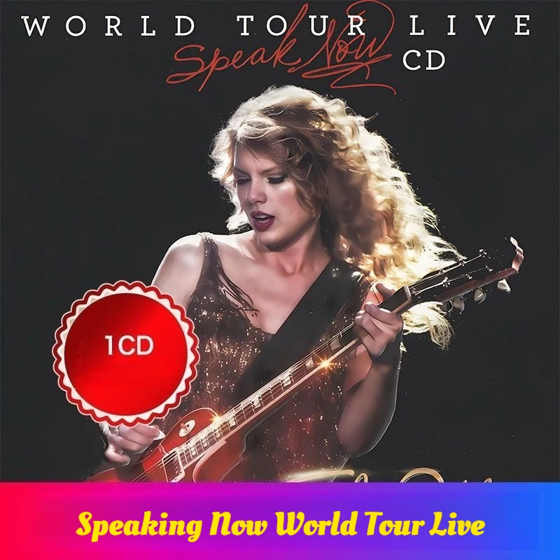 

Музыкальный альбом Speak Now World Tour Live 1CD: Концертный аудиодиск без потерь качества для любителей музыки (только CD-диск)