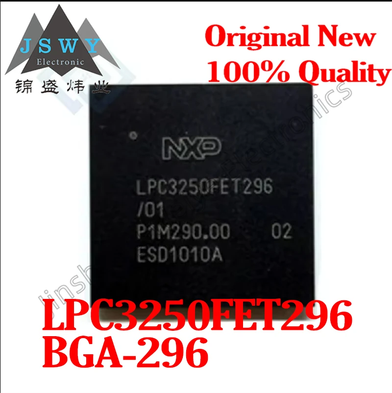 

(1/5pcs) LPC3250FET296 BGA-296 LPC3250/256 KB SRAM/New original spot Electronics