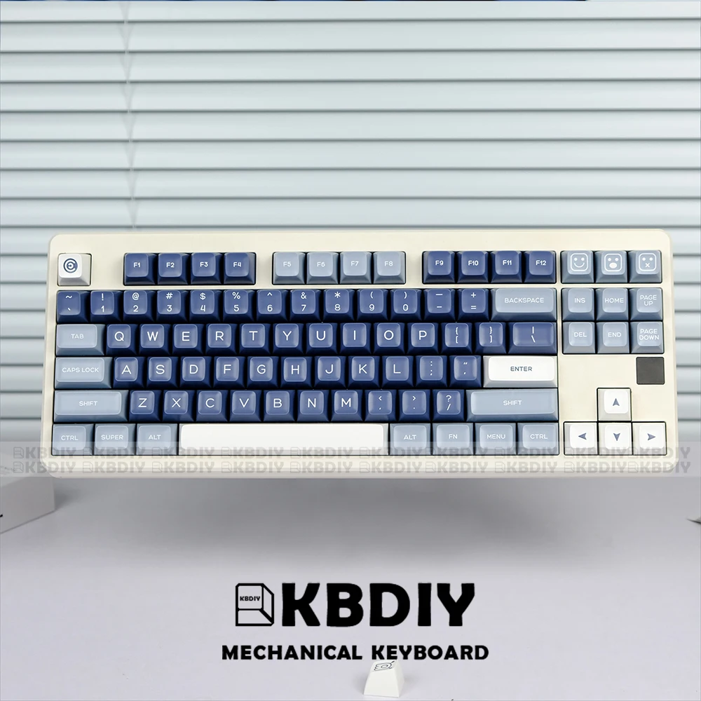 KBDiy-GMK Pesca Keycap, Perfil SA, PBT Double Shot Key Cap, ISO Digite 7U Barra de Espaço, Kit Teclado Mecânico DIY personalizado