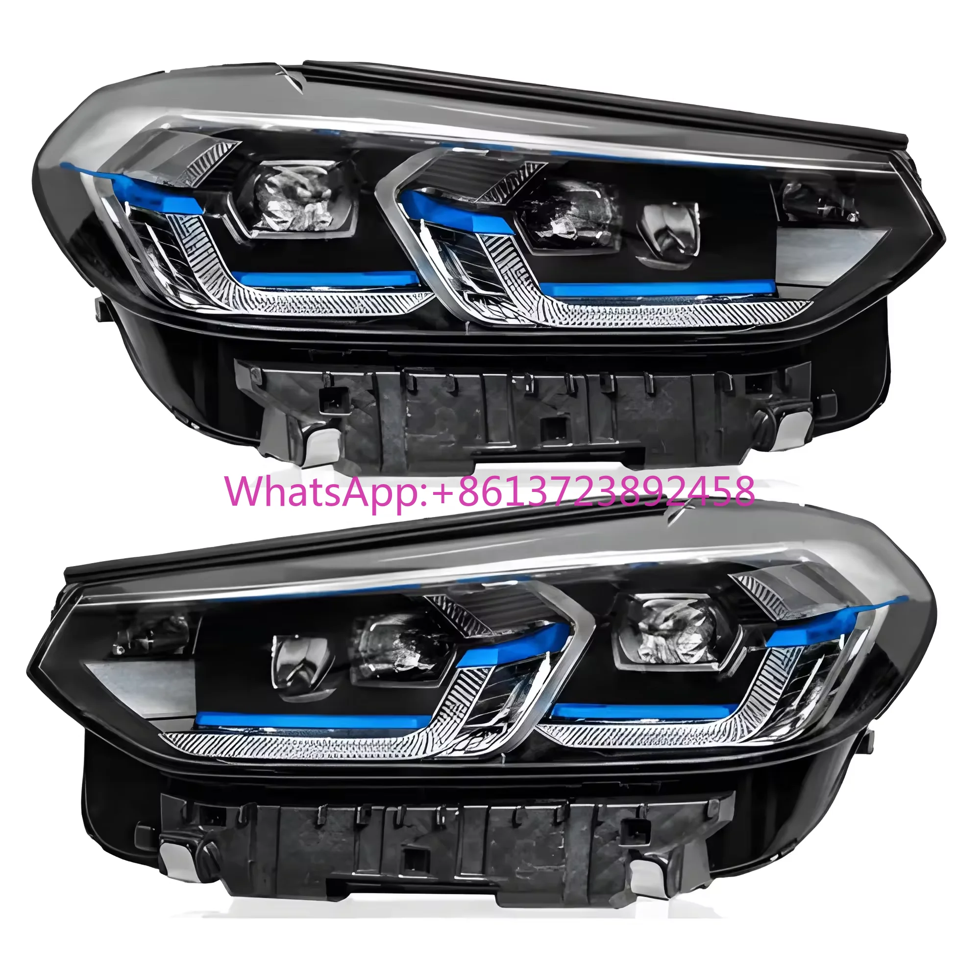 

Wholesale Original G01 Laser Headlights for BMW X3 X4 F87 F97 G02 G03 G04 G08 Laser LED Headlight Headlamp 2021-2023