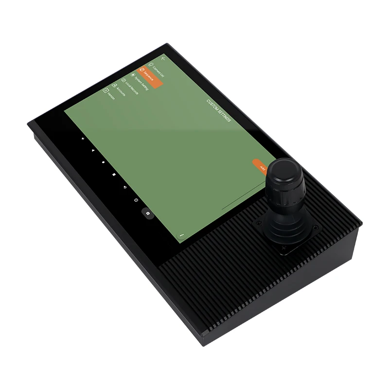 Rockchip RK3568 4GB RAM 32GB ROM IPS LCD Touch NDI FULL IP Camera PTZ Controller مع برنامج للعرض المباشر
