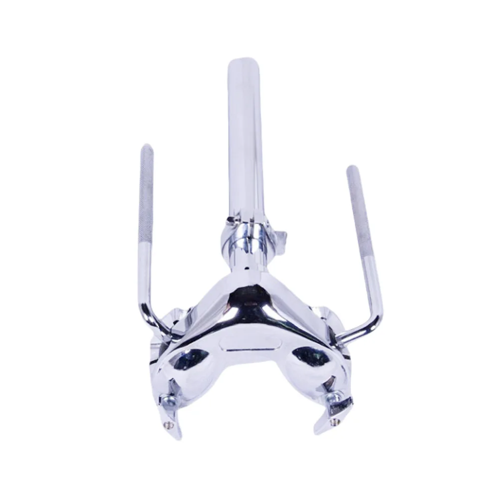 Double Tom Drum Holder Clamp , Tom Drum Stand Multi Clamp, Cymbal Rack Mount Clamp Holder Bracket