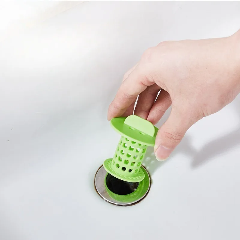 Household Bathroom Drain Hair Catcher Bath Stopper Plug Sink Strainer Filter Sewer Dredge Device Shower  Accessories