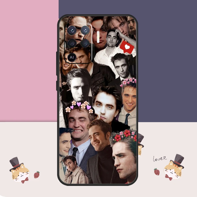 Robert Pattinson For OPPO A77 A57 A18 A58 A78 A98 A15 A17 A54 A74 A94 A52 A72 A5 A9 A53 S A16 A76 A96 Case