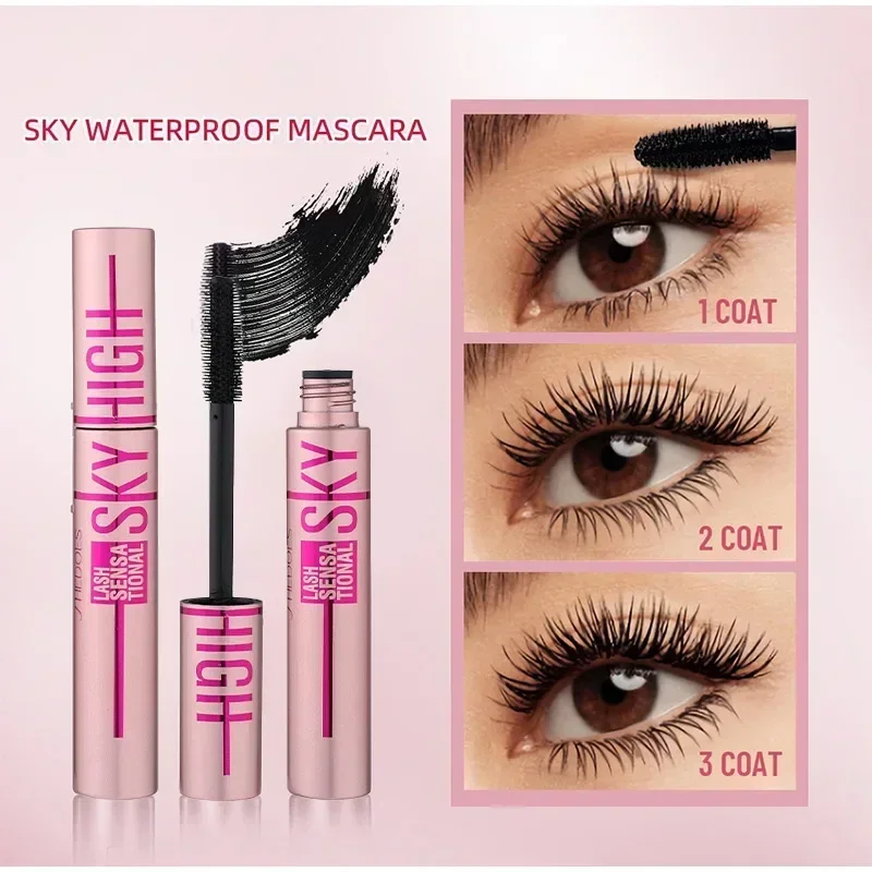 Ciglia Mascara allungante Waterproof Long Lasting Silky Lash estensione ciglia nere Make Up Beauty Eye Cosmetic