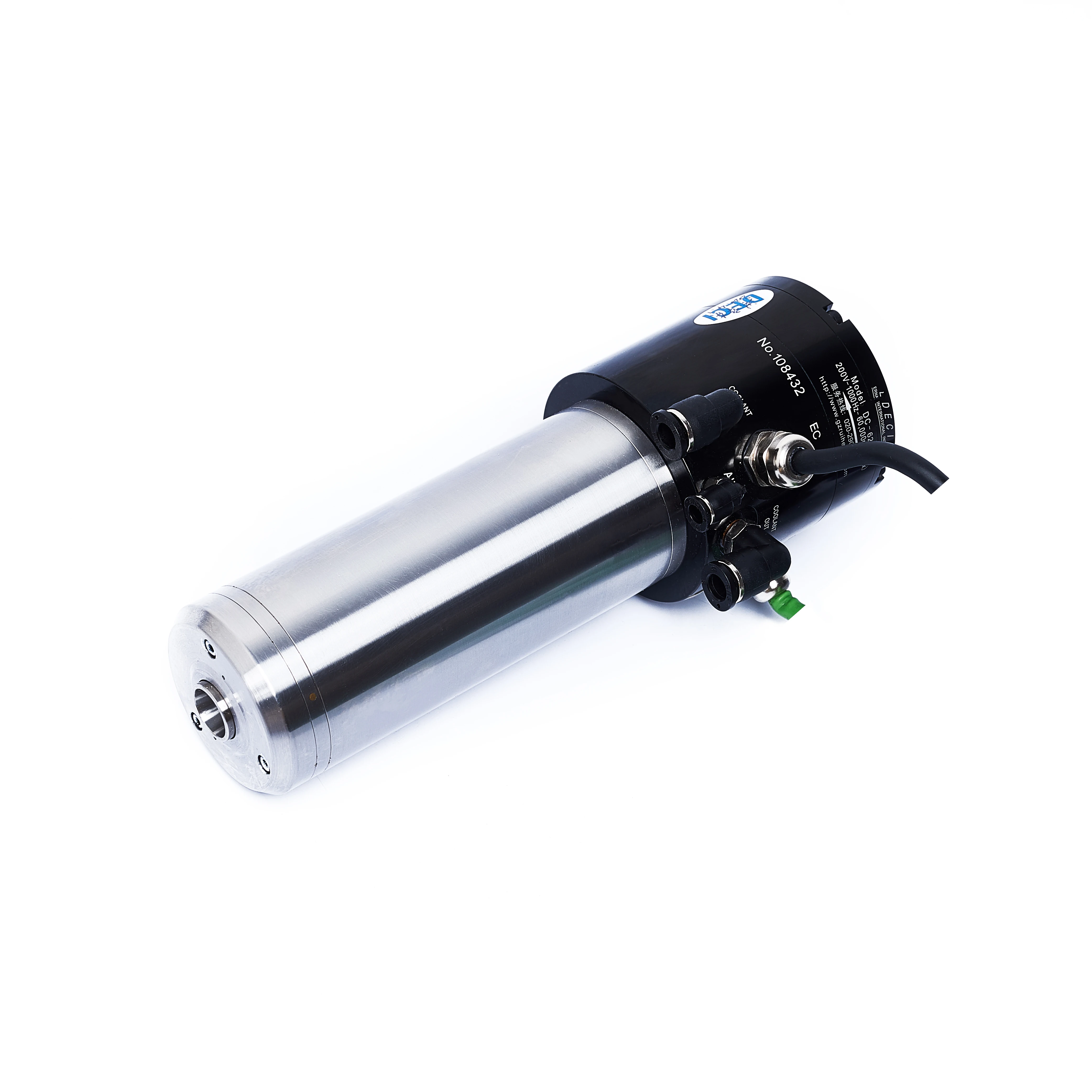 

DECI Factory Price ATC Electric Spindle Motor 2.7KW 60000RPM 1000HZ 220V High Precision Drilling Milling Tapping CNC Accessories