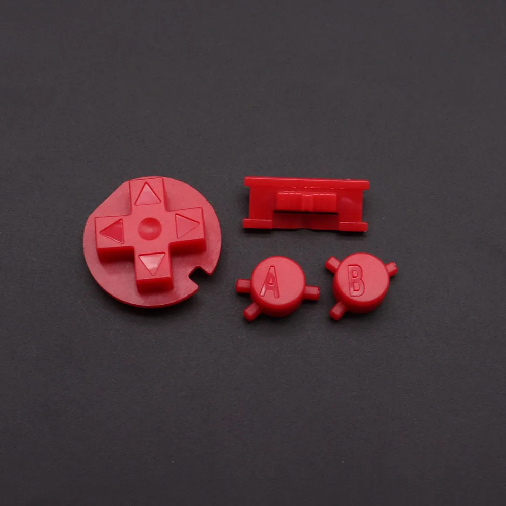 1 Set Suitable For Game boy color Button Shell For GBC Color Buttons GBC Game replacement Button Kit DIY Color