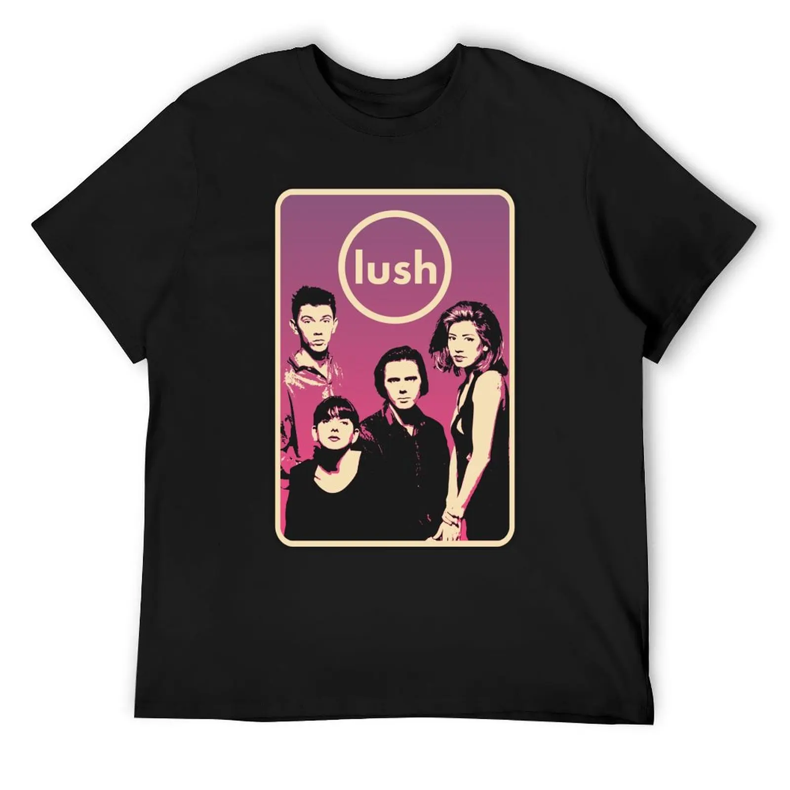 

Lush Band T-Shirt plus size clothes shirts graphic tees animal prinfor boys clothes mens graphic t-shirts hip hop