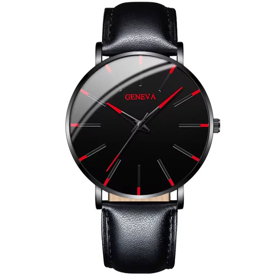 3pcs Men's Watch Set with Bracelet and Necklace