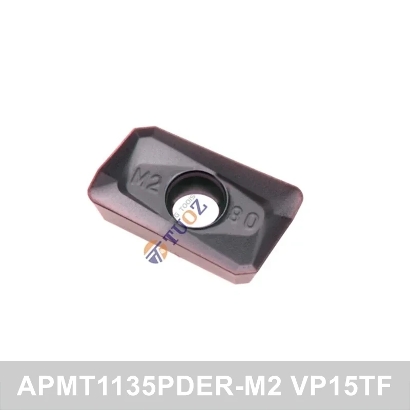 Original 100% APMT1135PDER-M2 VP15TF Carbide Inserts APMT1135 PDER-M2 Lathe Cutter CNC Turning Tools