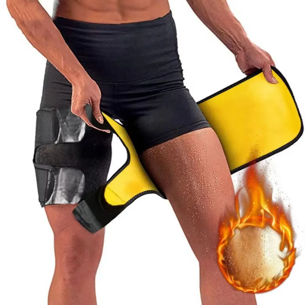 1 Pair Hamstring Support Thin & Light Leg Guards Breathable Compression Leg Support Durable Nylon Upper Leg Sleeves Sports