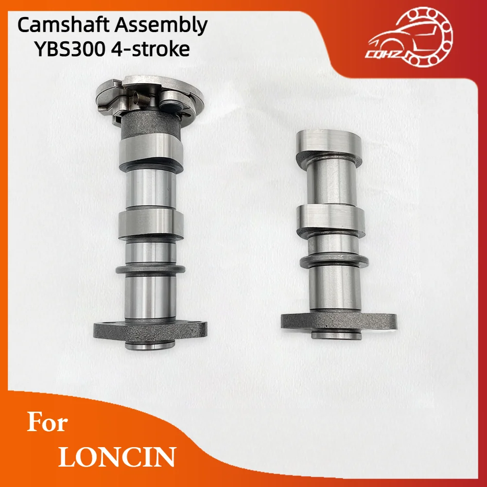

CQHZJ Motorcycle Intake Exhaust Camshaft Assembly Cam Shaft For LONCIN YBS300 4-stroke Engine KEWS K16 K23 HENGJIAN S7 BRZ STN