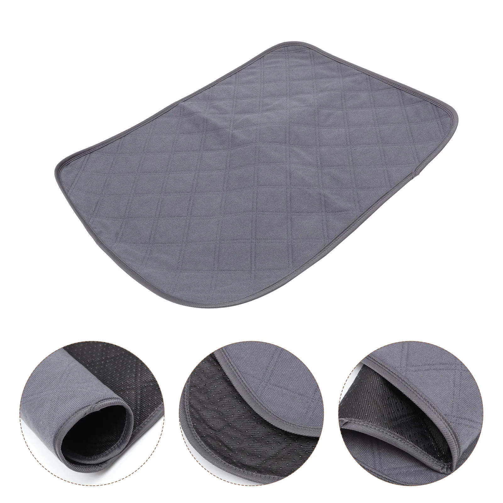 

Premium Reusable Hamster Pee Mat Washable Cage Liner Guinea Bedding Non-Slip Lightweight Portable Pet Urine Pads For