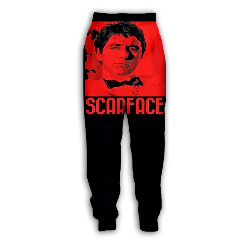 Neue Mode 3D-Druck Scarface Casual Hose Sport Jogging hose Straight Pants Jogging hose Hose für Frauen/Männer h02