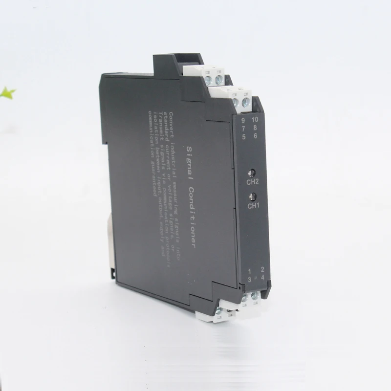 din rail-guided DC signal isolator cleaner Converter conditioner zero point calibration protect PLC clutter isolation device