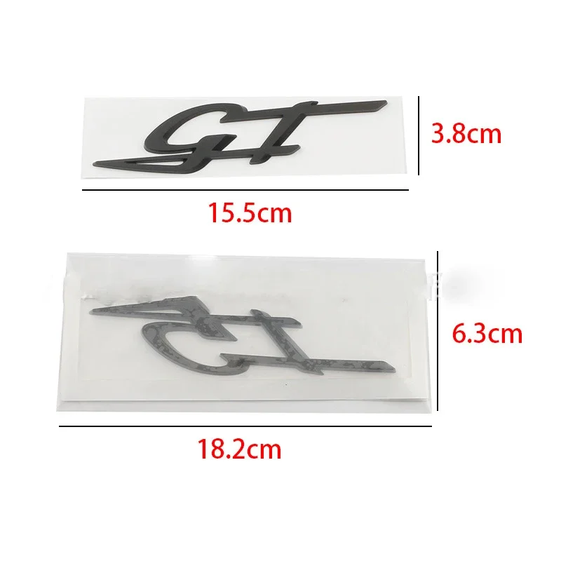 ABS Car Sticker Rear Trunk Badge for GT Modena Ghibli GRECALE Levante 3D Auto Body Side Decals Exterior Decoration