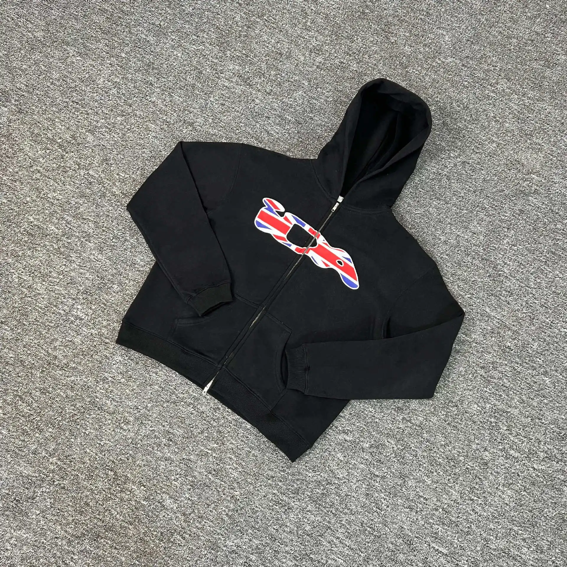 المألوف IDA هوديي البلوز زوجين نمط إلكتروني طباعة للجنسين الخريف الشتاء تنوعا فضفاضة تناسب القطن الشارع الشهير #3