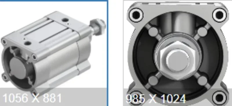 Fe-sto DSBC-125 -- PPVA-N3 standard cylinder