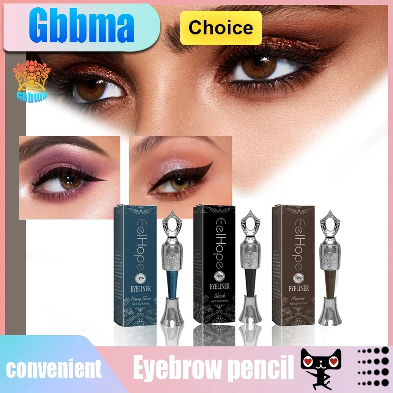 

Gbbma Powder Eyeliner Lasting Natural Waterproof Eyeliner Sexy No Smudge No Fly Powder Eye Makeup Outline Eye Line Makeup