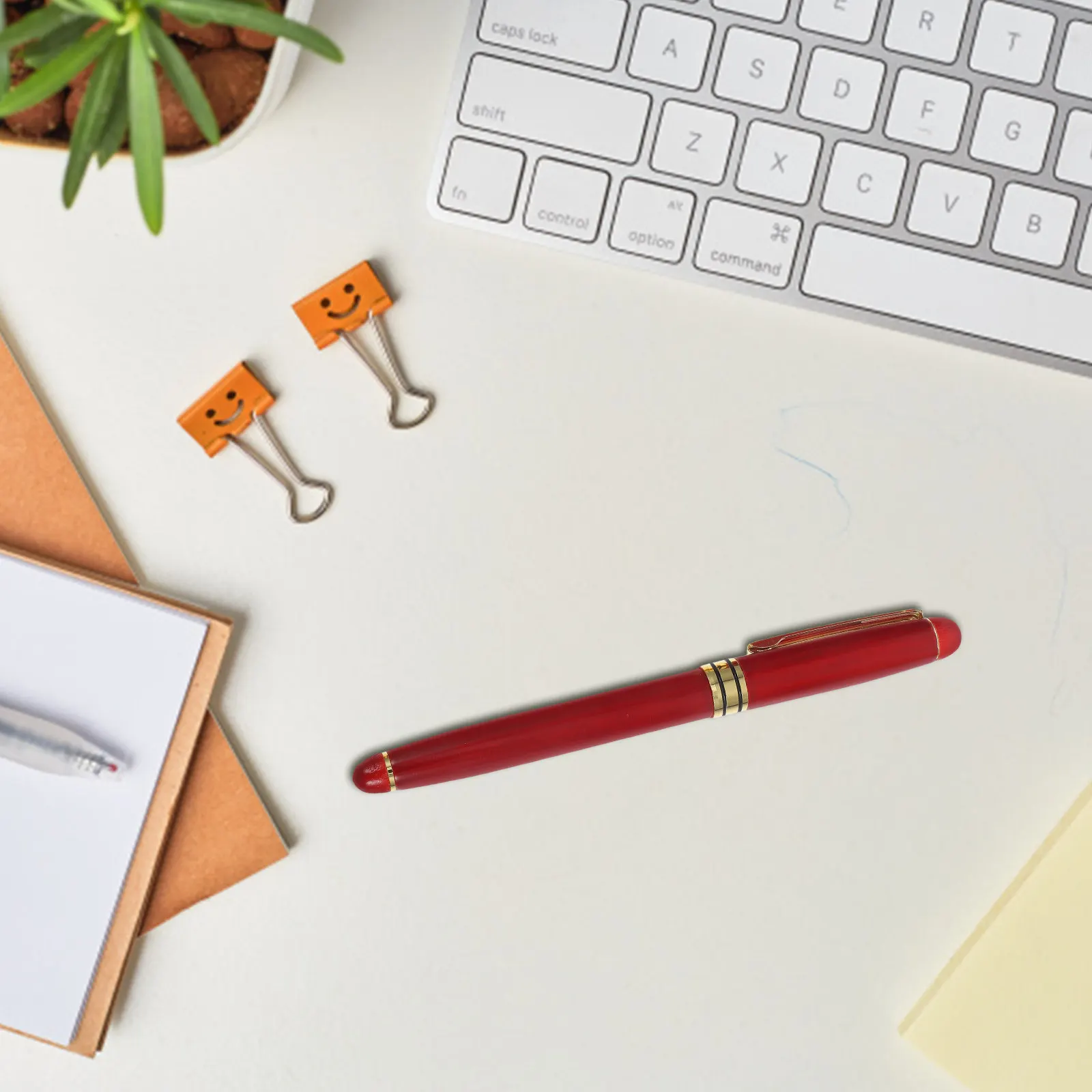 

Elegant Slim Lightweight Fountain Pen and Ballpoint Pen Set in Exquisite Wooden Gift Box Perfect for Anniversary Christmas