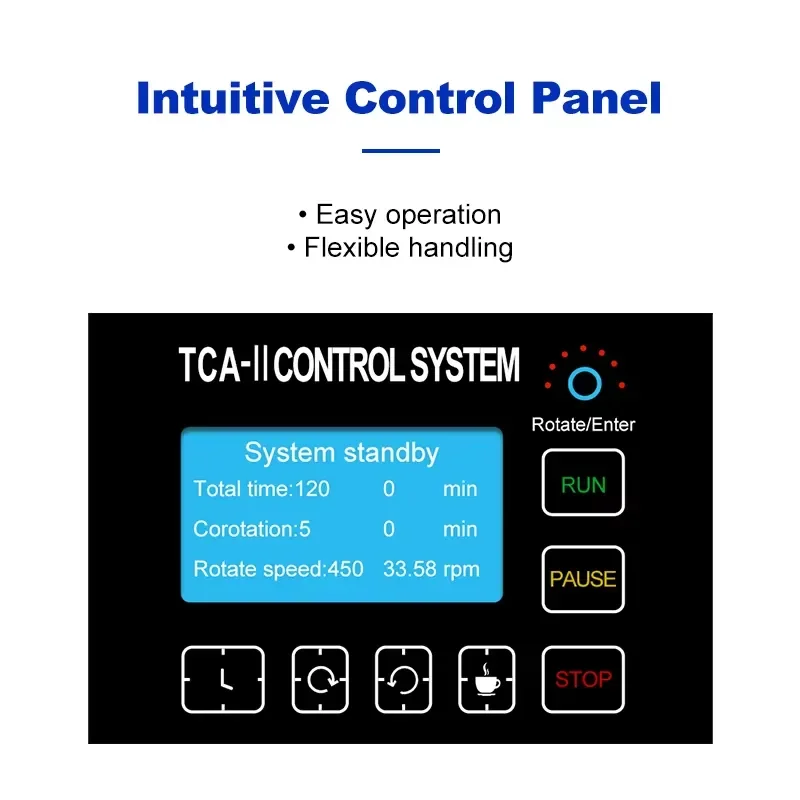 i TENCAN XQM-1A Nano Planetary Ball Mill Machine Motor Bearing Gear for Food Processing Laboratory Use High-Accuracy Low
