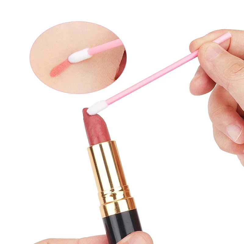 200 قطعة مجموعة فرش المتاح عصي الماسكارا الشفاه فرش Microbrush قضيب مسحة ل رمش تمديد الحاجب أدوات ماكياج