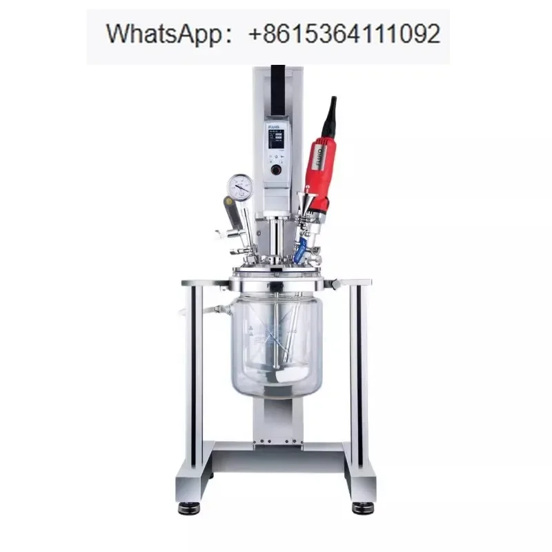 FLUKO FISCO Series Complete Reactor Vacuum Pressure Laboratory Disperse Emulsion Microtubule Jet Laboratory Complete Reactor