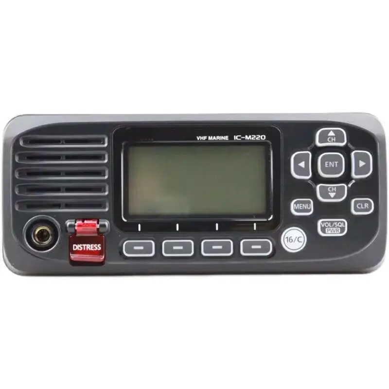 2025 الالكترونيات البحرية الملاحة البحرية الاتصالات IC-M220 سفينة قارب فئة D DSC CH70 VHF جهاز الإرسال والاستقبال اللاسلكي